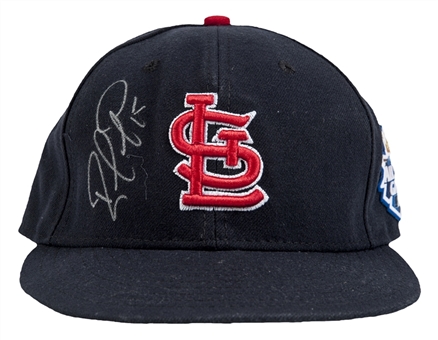2012 Rafael Furcal Game Used and Signed St. Louis Cardinals All Star Game Hat (PSA/DNA)